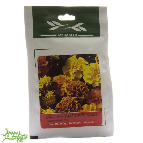 تصویر  بذر جعفری ، پاکوتاه ، (مینیاتوری) ، الوان