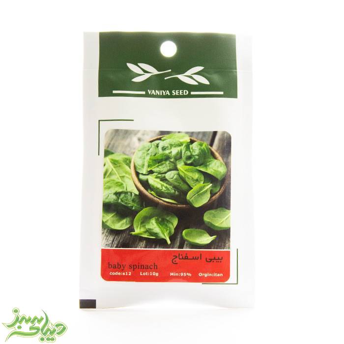 تصویر  بذر بیبی اسفناج