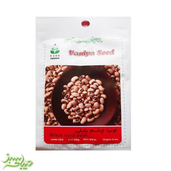 تصویر  بذر لوبیا چشم بلبلی