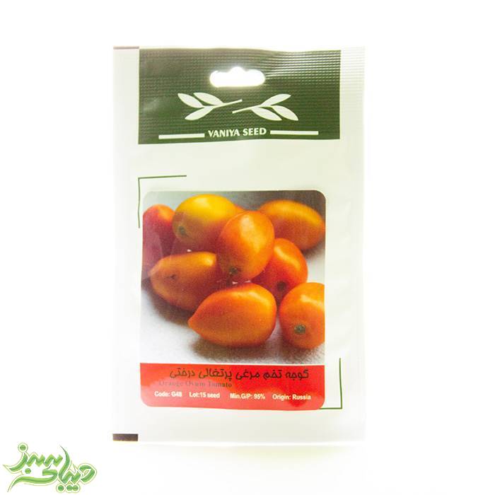 تصویر  بذر گوجه تخم مرغی پرتغالی درختی