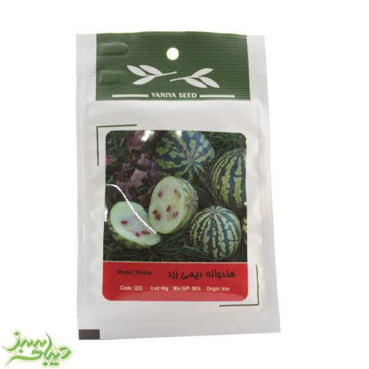 تصویر  بذر هندوانه دیمی زرد