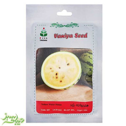 تصویر  بذر هندوانه زرد