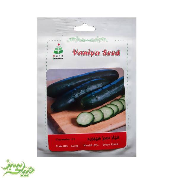 تصویر  بذر خیار سبز هیبرید