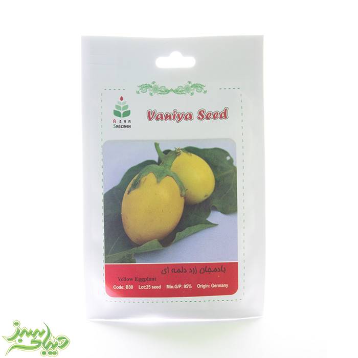 تصویر  بذر بادمجان زرد دلمه ای