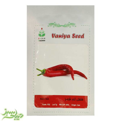 تصویر  بذر فلفل تند قرمز
