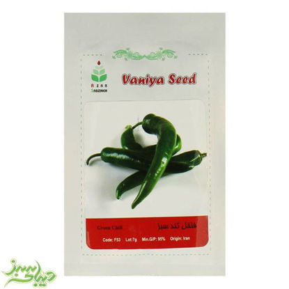 تصویر  بذر فلفل تند سبز