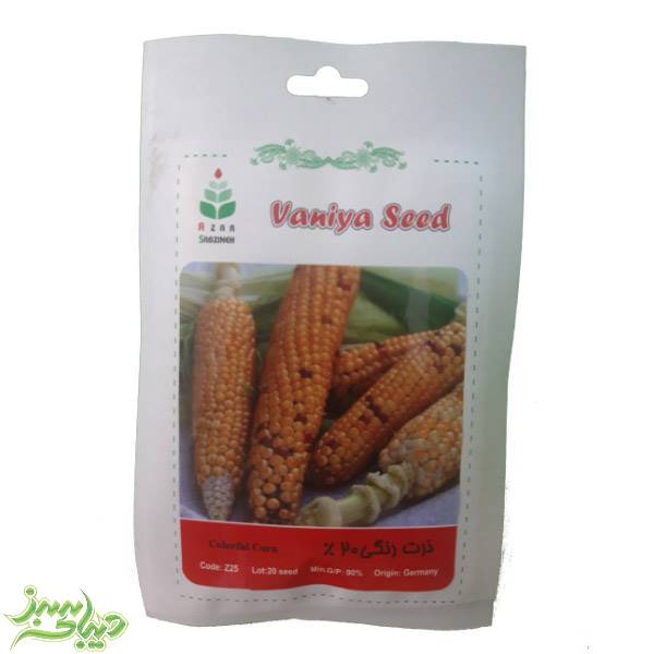 تصویر  بذر ذرت رنگی 20%