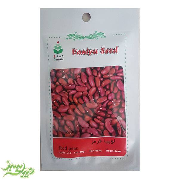 تصویر  بذر لوبیا قرمز