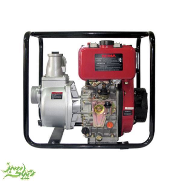 تصویر  پمپ آب دیزل 4 اینچ