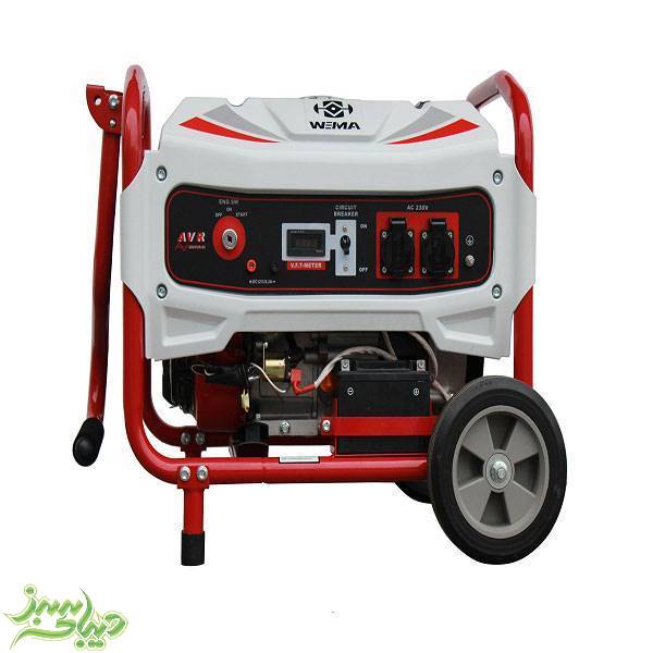 تصویر  موتور برق بنزینی SKN-WM5500E - قدرت 5.5KW