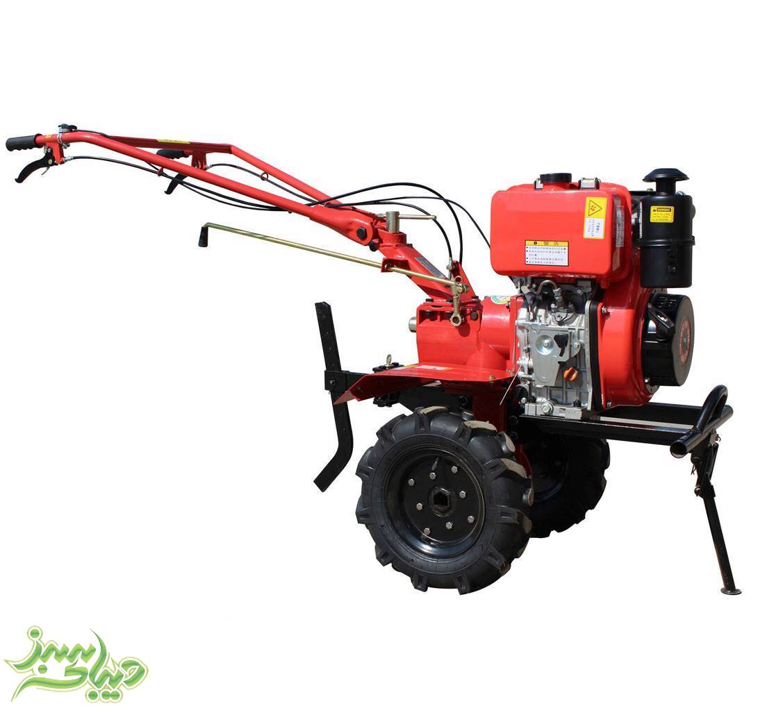 تصویر  تیلر ویکتور مدل GT950D - با موتور کاما 173F - هندلی - دیزلی 5 اسب