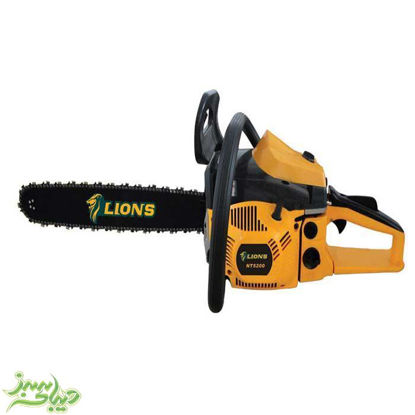 تصویر  اره بنزینی LION 5800 - تیغه 60 سانت