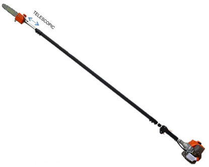 تصویر  اره شاخه بر دسته بلند لوله تلسکوپی QJB 260