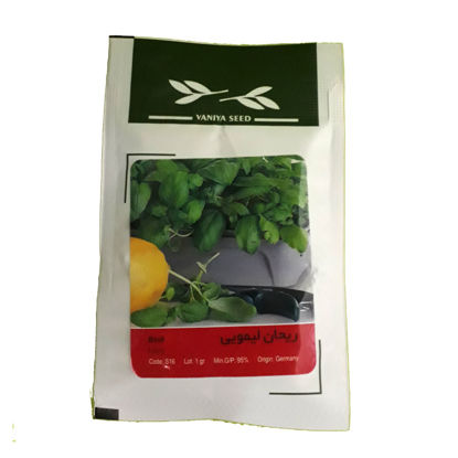 تصویر  بذر ریحان لیمویی